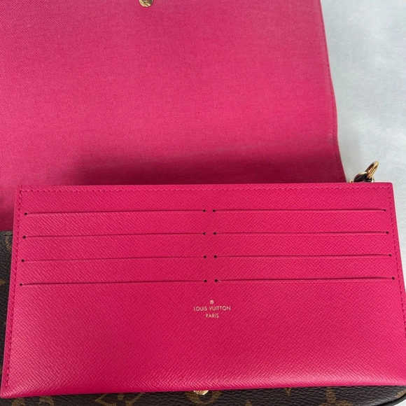 Louis Vuitton Limited Edition Monogram Canvas Hollywood Pochette Felicie Bag - Picture 6 of 10